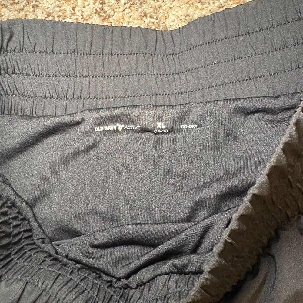 NWOT Old Navy Girl High Waisted Go Dry Running Shorts XL Like New - Picture 3 of 9